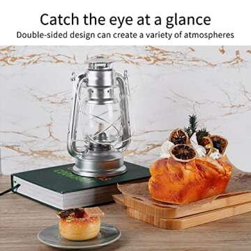 2 PCS Food Photo Backdrop Boards, 24x24in/60x60cm 2-in-1 Flat Lay Photography Background for Small P...