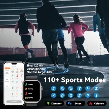Versatile Smart Watch with HD Display and Bluetooth Calling