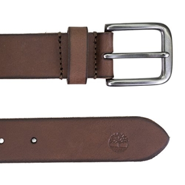 Timberland Classic Buckle Leather Belt - Durable & Stylish