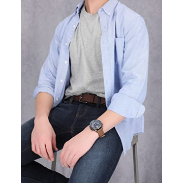 Timberland Classic Buckle Leather Belt - Durable & Stylish