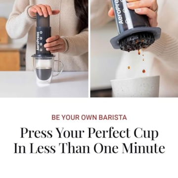 AeroPress Original Coffee Maker for Barista-Level Brews