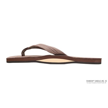 Rainbow Mens Premier Sandals in Espresso for Comfort