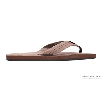 Rainbow Mens Premier Sandals in Espresso for Comfort
