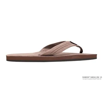 Rainbow Mens Premier Sandals in Espresso for Comfort