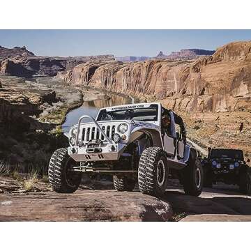 Spiderwebshade Mesh Sun Shade Top for Jeep Wrangler JKU 4 Door 2007-2018 Made in USA