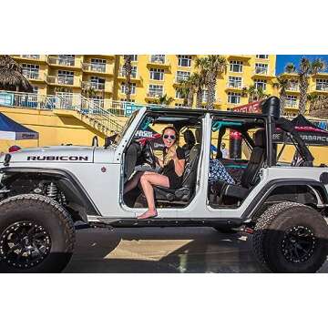 Spiderwebshade Mesh Sun Shade for Jeep Wrangler JKU