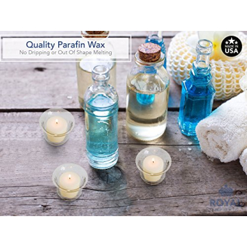 Royal Imports Votive Candle - Unscented, 10 Hour Burn Time