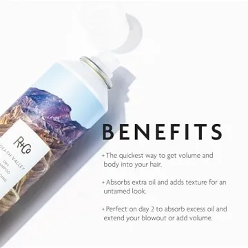 R+Co Death Valley Dry Shampoo | Adds Texture + Body + Shine | Vegan + Cruelty-Free | 6.3 Oz