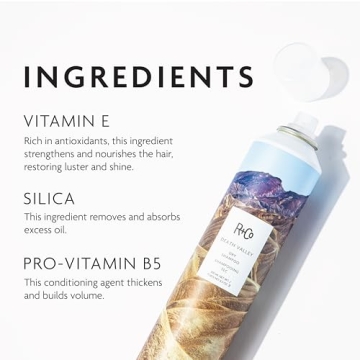 R+Co Death Valley Dry Shampoo | Adds Texture + Body + Shine | Vegan + Cruelty-Free | 6.3 Oz