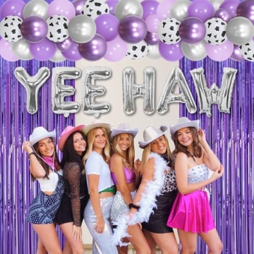 Cheereveal Cowgirl Bachelorette Decorations for Parties