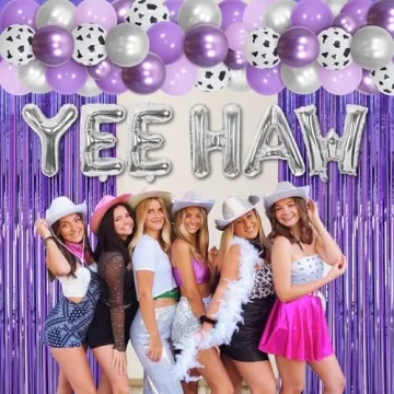 Cheereveal Cowgirl Bachelorette Decorations for Parties