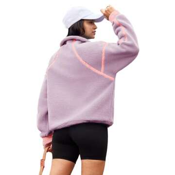 Trendy Panadila Womens Fleece Pullover | Cozy & Stylish