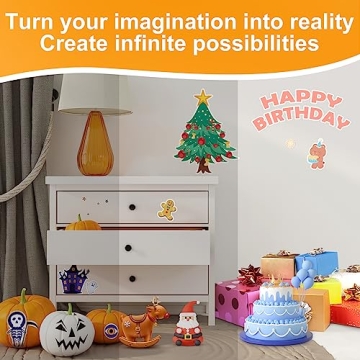 Printable Vinyl Sticker Paper 30 Sheets - Waterproof & Quick Dry