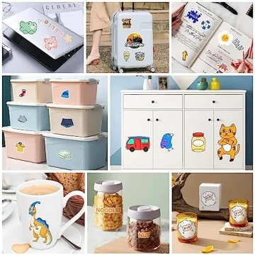 Printable Vinyl Sticker Paper 30 Sheets - Waterproof & Quick Dry