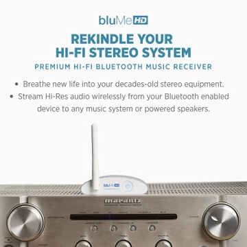 Auris Blume HD Bluetooth Music Receiver for High-Quality Audio