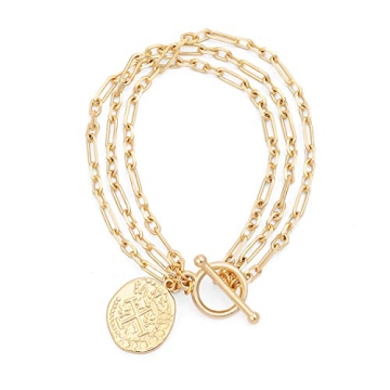 Elegant PEARLADA Gold Chain Bracelet for Her - Gift Ready