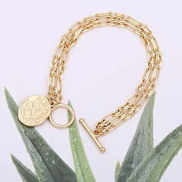 Elegant PEARLADA Gold Chain Bracelet for Her - Gift Ready