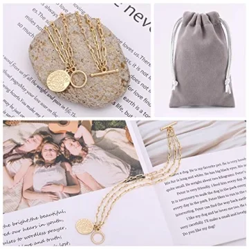 Elegant PEARLADA Gold Chain Bracelet for Her - Gift Ready