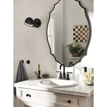 Moen Gibson Matte Black Two-Handle Centerset High Arc Bathroom Faucet