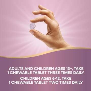 Nature's Way Cold Relief, Umcka, Shortens Duration and Reduces Severity, Multi-Symptom Cold Relief, Homeopathic, Phenylephrine Free, Cherry Flavored, 20 Chewable Tablets (Packaging May Vary)