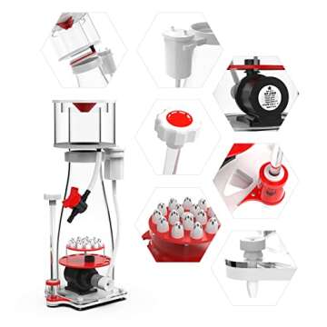 Compact MagTool DC Protein Skimmer for 135-185 Gallon Reef Tanks
