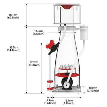 MagTool DC Protein Skimmer for Aquariums up to 185 Gal