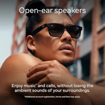 Smart Transition Ray-Ban Glasses with Audio Integration