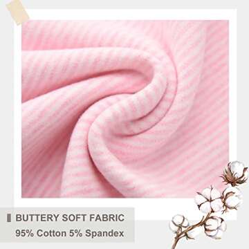 Cozy Toddler Winter Pajamas Girls 3T Pink Stripes