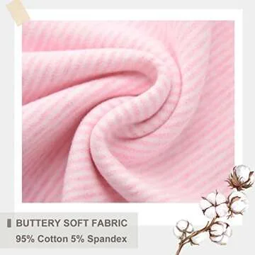 Cozy Toddler Winter Pajamas Girls 3T Pink Stripes