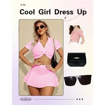 Stylish Avidlove Mini Skirt for Women - Flirty & Fun
