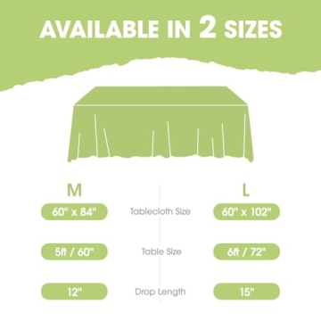 Stylish Polyester Table Cloth for Every Event