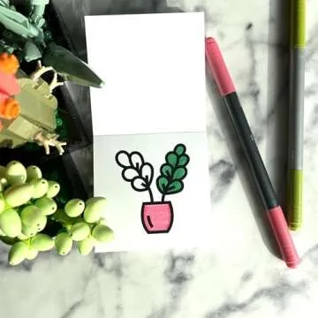 A Brighter Year The Original Adult Mini Coloring Book - 3-Piece Variety Pack- 3” x 3” Pocket Size, 50 Pages, Lay Flat Binding, Thick Paper, No Bleeding - Stress & Anxiety Relief, Gift& Travel