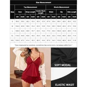 Avidlove Sexy Women's Cami and Shorts Pajama Set