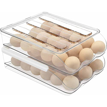 Large Capacity Egg Holder for Refrigerator - 36 Egg Storage