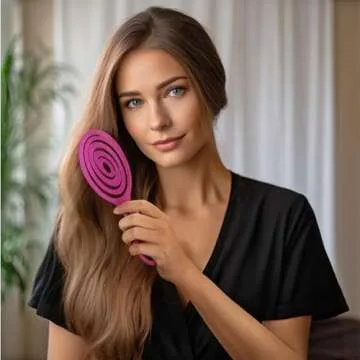 Ninabella Detangling Hair Brush - Eco-Friendly & Pain-Free