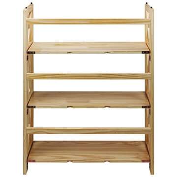 Stylish Casual Home Montego 3-Shelf Bookcase