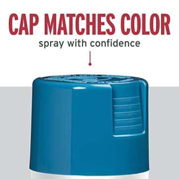 Rust-Oleum 277239 Stops Rust Spray Paint, 12 oz, Gloss Lagoon
