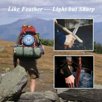 Japanese Viking Feather Knives - Camping & BBQ Set