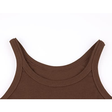KAMISSY Women's Sleeveless Crop Tank Top for Stylish Comfort
