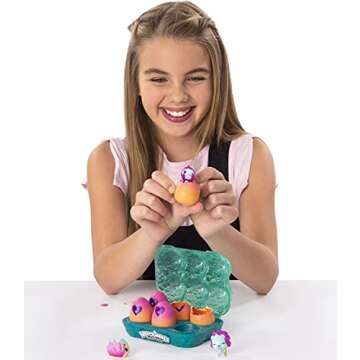 Hatchimals CollEGGtibles, Hatch and Seek 6 Pack Easter Egg Carton with Hatchimals CollEGGtibles, Amazon Exclusive, for Ages 5 and Up