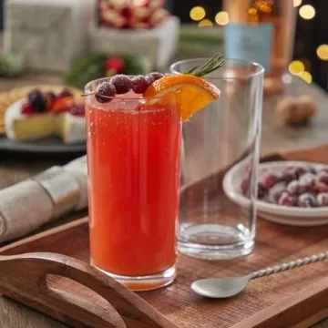 US Acrylic Classic Clear Plastic Reusable Drinking Glasses (Set of 6) 16oz Water Cups | BPA-Free Tumblers, Made in USA | Top-Rack Dishwasher Safe