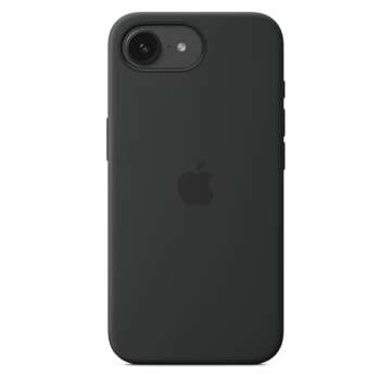 Premium Apple iPhone 16e Silicone Case – Black Color for All Occasions