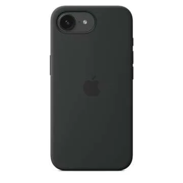 Premium Apple iPhone 16e Silicone Case – Black Color for All Occasions