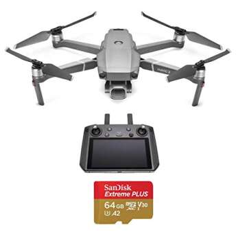 DJI Mavic 2 Pro Drone with Smart Controller - With 64GB MicroSDXC Card