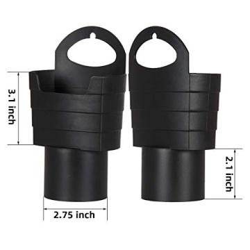 iSaddle French Fry Cup Holder Vehicle Snack Organizer