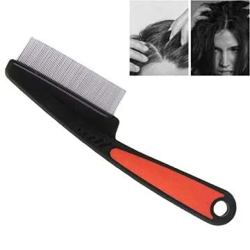 Trism Stainless Steel Dandruff Comb for Adults and Kids