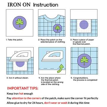 Harsgs Pink Style Iron on Patches, Embroidered Preppy Girl Patches, Cute Applique Patches for Clothing, Jackets, Hats, Backpacks, Jeans (Pack of 20)