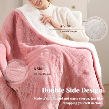 Electric Heated Throw Blanket for Ultimate Comfort