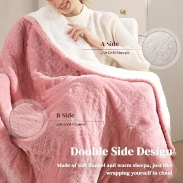 Electric Heated Throw Blanket for Ultimate Comfort