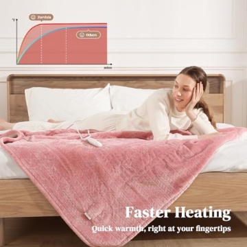 Electric Heated Throw Blanket for Ultimate Comfort